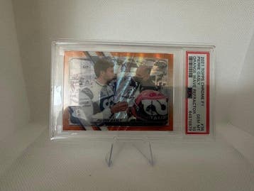 2021 Topps Chrome F1 Pierre Gasly 36 Parallel card, Graded, Nieuw