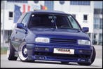 Rieger frontspoiler | Vento | stuk ongespoten abs | Rieger T, Verzenden