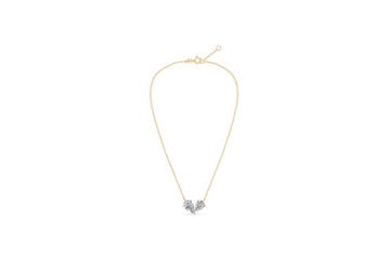 Collier - 14 carats Or jaune - 2.09ct. tw. Diamant (Cultivé, Bijoux, Sacs & Beauté, Colliers