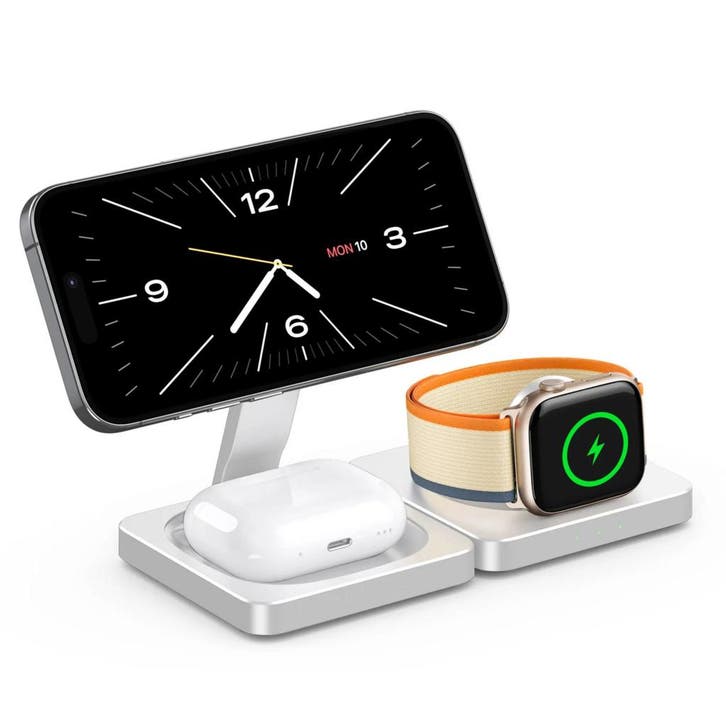 DrPhone ChargePro2 – 3-in-1 Vouwbare Draadloze, Télécoms, Téléphonie mobile | Chargeurs pour téléphone, Envoi