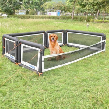 Hondenren 100cm Grijs | 48% Korting | Retour Deal, Dieren en Toebehoren, Verzenden, Nieuw