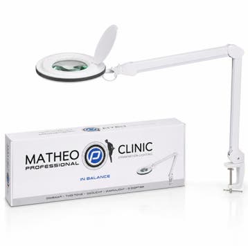 Loupelamp Matheo LED 5 Dioptrie met Handgreep (Loupelampen), Verzenden, Hand- en Voetverzorging