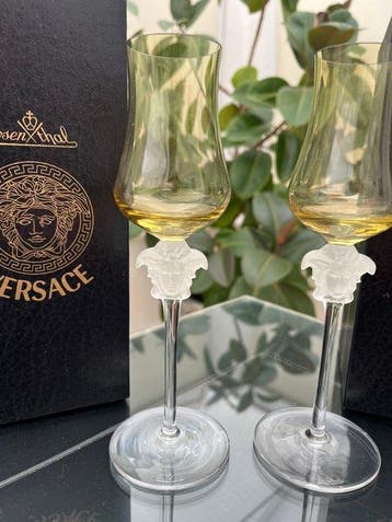 Rosenthal - Versace - Verre à eau (2) - Verre