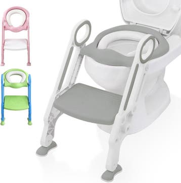 2dekans | LifeGoods WC Verkleiner met Trapje - Toilettrainer, Huis en Inrichting, Ophalen of Verzenden, Nieuw