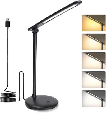 Aigostar Bureaulamp LED Dimbaar - 3 kleuren licht - 5 Helder, Verzenden