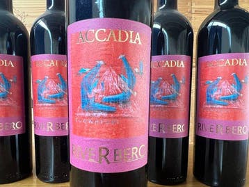 2015 Accadia Riverbero - Marche Rosso - 6 Flessen (0.75, Verzamelen, Nieuw