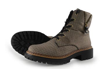 Rieker Veterboots in maat 41 Beige, Overige kleuren, Verzenden, Boots, Zo goed als nieuw