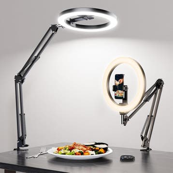 Luxsure LED Ringlamp | 57% korting | Retour deal, Audio, Tv en Foto, Verzenden, Nieuw, Lamp of Flitsset