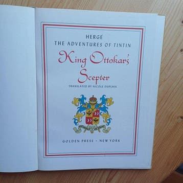 Tintin 8 - King Ottokars Scepter - EO USA - 1 Album -, Nieuw