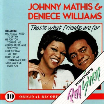 Johnny Mathis &amp; Deniece Williams - Thats What Friends A, Verzenden, Gebruikt