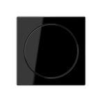 Jung A Serie Zwarte Rotary Dimmer Afdekking - A1740SW, Verzenden