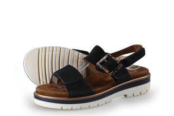Ara Sandalen in maat 39 Blauw, Sandalen of Muiltjes, Ara, Gedragen, Verzenden