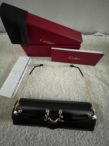 Cartier - C Decor Rimless - Lunettes de soleil, Nieuw