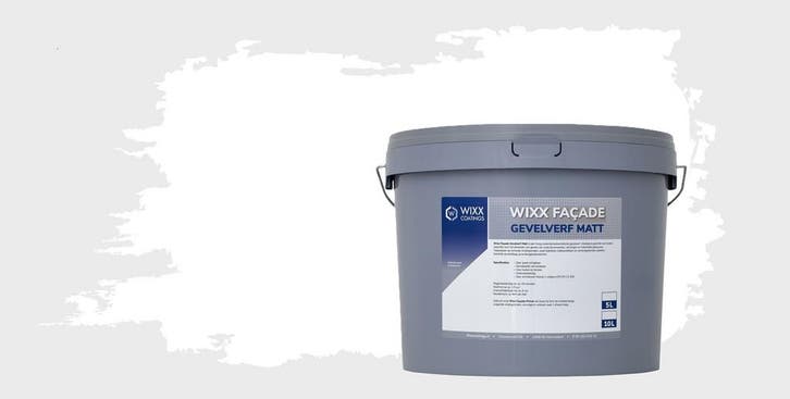 Wixx Façade Gevelverf Matt 5L, Bricolage & Construction, Peinture, Vernis & Laque, Envoi
