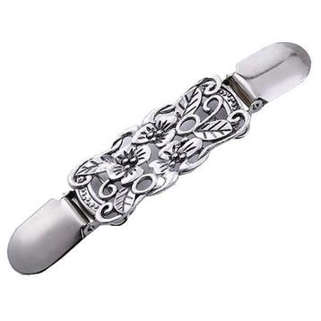 Fako Bijoux - Vestsluiting - Vestclip - Bloemen -, Verzenden, Nieuw
