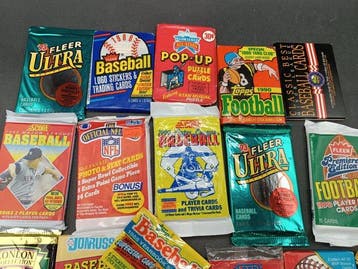 Panini Lotto 17 Bustine Sigillate Trading Cards USA