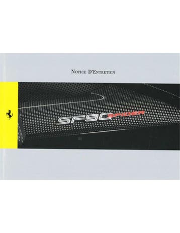 2021 FERRARI SF90 SPIDER INSTRUCTIEBOEKJE FRANS, Ophalen of Verzenden