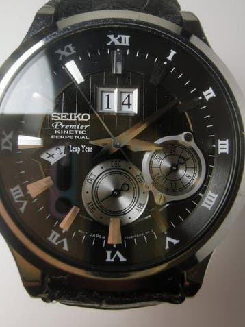 Seiko - Premier Kinetic Perpetual - Sans prix de réserve -