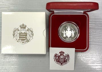 Monaco. 10 Euro 2014 Hercules the Archer Proof