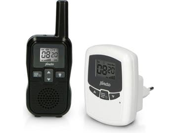 Alecto DBX80BK - Babyfoon met groot bereik tot 3km - Zwart, Kinderen en Baby's, Verzenden, Zo goed als nieuw