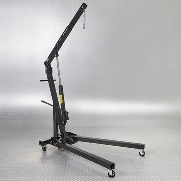 Datona Garagekraan hydraulisch 1 ton - Datona - Zwart, Ophalen of Verzenden, Nieuw