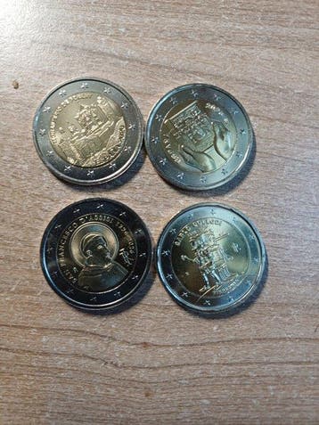 Europa. 2 Euro 2013/2026 (15 monnaies) (Zonder minimumprijs)