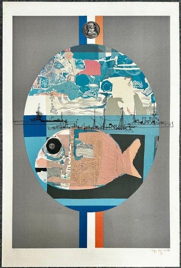 Roger Bezombes (1913-1994) - Campagne des Indes, 1982 -