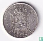 België 1 franc 1886 (NLD - L. WIENER), Verzenden, Losse munt