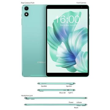 P85T Tablet - 8 Inch Display - 64 GB Opslag - 2 MP Camera -, Verzenden