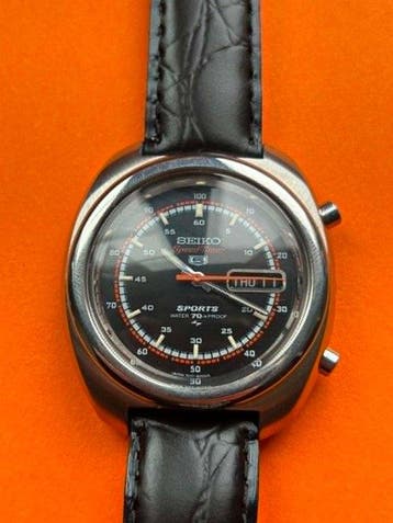 Seiko - 5 Sports Speed Timer - Sans prix de réserve -