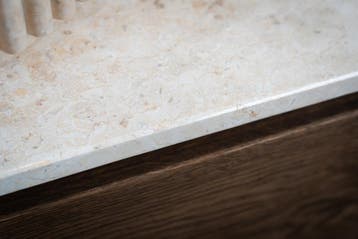 Afdekblad Loutro Marmer Glans Beige 140x200 cm, Ophalen of Verzenden, Overige typen