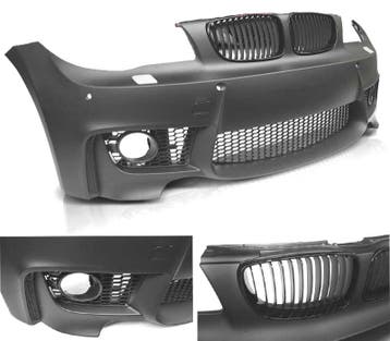 PARE-CHOCS AVANT BMW E81 E82 E87 E88 04-13 LOOK 1M PDC + GRI, Verzenden, Nieuw
