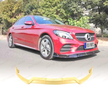 SPOILER LAME DE PARE-CHOCS AVANT MERCEDES CLASSE C W205 18-2, Verzenden