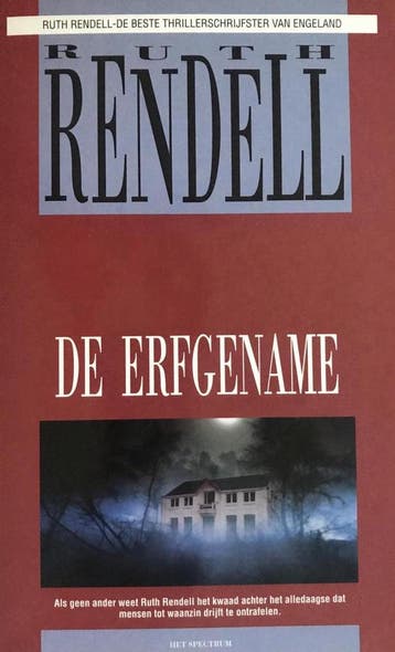 De erfgename 9789027431417 Ruth Rendell, Verzenden, Gelezen, Ruth Rendell