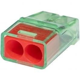 Vintex 2-polige lasklem rood 0.2-2.5 mm² - 1000 stuks LED to, Verzenden