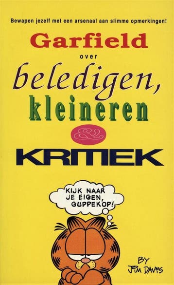 GARFIELD OVER BELEDIGEN KLEINEREN 9789055013708, Verzenden, Gelezen, Jennifer Davis