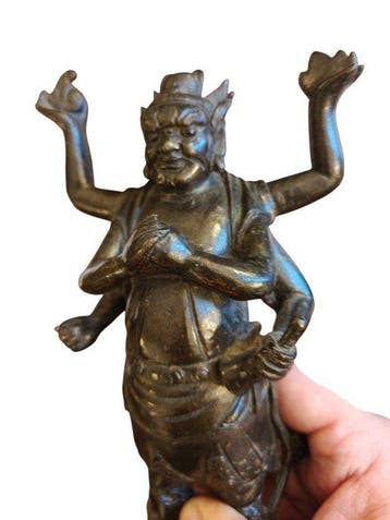 Figuur - Brons - China - Sino-Tibetaanse 19e eeuw