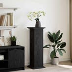 vidaXL Displaystand met plank Zwart Eiken 31 x 30 x 90 cm, Verzenden, Nieuw