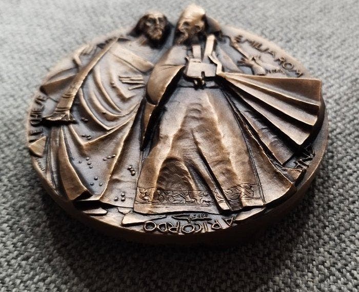 Italië. Medal 1982 diocesi dellEmilia Romagna. Opus Grilli, Postzegels en Munten, Munten | Europa | Niet-Euromunten