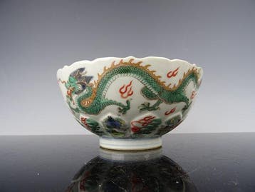 Kom - Porselein - Qing dynastie 1664-1911
