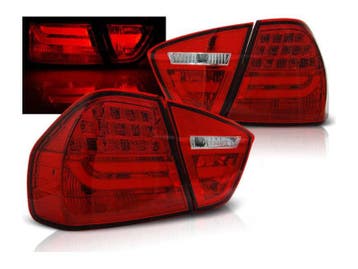 LED bar achterlicht units Red geschikt voor BMW E90, Verzenden, Nieuw, BMW