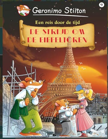 Geronimo Stilton strip - De strijd om de Eiffeltoren, Verzenden, Gelezen, Geronimo Stilton