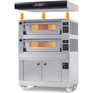 Afdekkap | Moretti Forni serieP P60E Pizzaoven |, Verzenden, Nieuw in verpakking