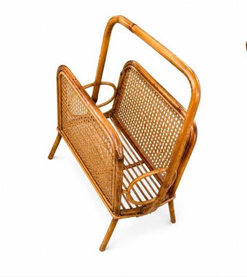 Tijdschriftenhouder - Bamboe, Rattan