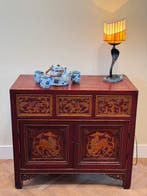 Buffetkast - Cedar - China - Buffet Chinees rood, Antiek en Kunst