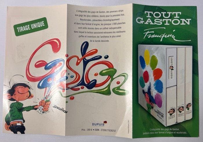 Gaston Lagaffe - Intégrale Tout Gaston - 1 Verzameldoos -, Boeken, Stripverhalen