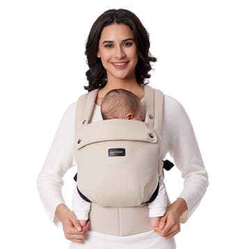 Momcozy Babydrager 100% katoen vanaf de geboorte, kaki | Erg, Verzenden