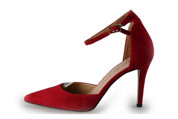 Laurent David Pumps in maat 39 Rood, Kleding | Dames, Pumps, Verzenden, Zo goed als nieuw, Laurent David