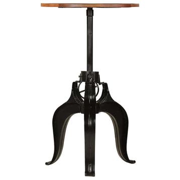 vidaXL Bartafel 60x(76-110) cm massief gerecycled hout, Verzenden, Nieuw