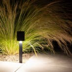 Tuinverlichting Modern Issy Tuinlamp Zwart Small, Verzenden, Minder dan 50 watt, Staande lamp, Nieuw